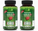 Irwin Naturals Body Fat Diet System-Six RED - 72 Vedel Soft-Gels - 2 Pack