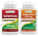 Seleen 200 mikrogrammi ja magneesiumglütsinaat 425 mg