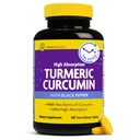InnovixLabs Turmeric Curcumin with Black Pepper Extract - suure imendumisega kurkum ja kurkumiini toidulisandid koos bioperiiniga, C3 redukt ja kurkumiini C3 kompleks - 100 aja vabastamist tabletti