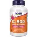 NOW Toidulisandid, vitamiin C-500 Kaltsiumaskorbaat, antioksüdantide kaitse *, 100 Veg kapslit