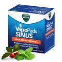 Vicks VapoPads Sinus Relief Valem - Aurupadjad Täide Vicks Niiskust ja Auru Inhalaatorid, Lõhnapadjad Siinus Ummistus ja kurguärritus, 20-Pakk, Kasti Värv Võib varieeruda
