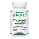 Zaytun Halal Vitamiin B12 1000mcg, Edendab Energiatootmist, Metabolismi Ja Tervislikku Närvisüsteemi - Taimetoitlased Ja Veganid Valem - Piimavaba - 4 kuud Pakkumine - Valmistatud USA-s