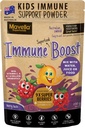 Lapsed Immune Support Powder - Immuunsüsteemi tugi C-vitamiiniga A + E, magneesiumi ja probiootikumidega 9 supermarjaga - Berry Maitse Immunity Gummies Alternatiivne 8,82oz (250 g)