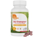 Zahler Energizer - Folaat ja B12 täiendus - Kiiresti lahustuv Kirss Maitse Lozenges Dual Vitamiin Methylated B12 & Folate Supplement koos 1360 mcg Foolhape + 1000 mcg Metüülvitamiin B12 (90 Count)