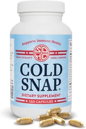 Snap Dünastia Külm Snap - 120ct Kapslid, Pakend 1 - Taimne Põhjalik Immuuntervise Toetus Kõigile Vanustele, Kiired Toidulisandid Külma ja Gripi Toetamiseks, Vastunäidustused puuduvad