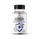 Eluperioodid Kliiniline immuunsus - Elderberry Gummies - toetab tervislikku immuunsüsteemi - 25 Elderberry Per Gummy - Maltodekstriinivaba - C-vitamiin, D3-vitamiin, tsink ja Elderberry ekstrakt - 75 Gummies