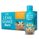 GNC Lean Shake Burn kofeiiniga, kliiniliselt tõestatud kaalujuhtimine, valmis söögikorra asendamine, 25 g valku nulllisandiga suhkruga, Vanilla Latte, pakend 12