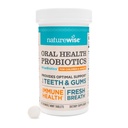 NatureWise suukaudsed probiootikumid suu halvaks hingeõhuks - näritav suhkruvaba rahapaja - Lactobacillus reuteri näritav - suukaudsed probiootikumid lastele ja täiskasvanutele - mitte-GMO USA toodetud - 60 Count[60-päevane pakkumine]