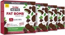 SlimFast Keto Fat Bomb Snack Cup, Mint Chocolate, Keto Snacks kaalulangus, Low Carb 0g Lisatud suhkur, 14 Count Box (Pack of 4)