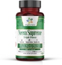 Orgaaniline Aura Neem Ülemkapslid. 150 Veg kapslit. Kolmekordne kompleks - Max Tugevus Pure High-Potency Azadirachta Indica kapsel. Looduslik antioksüdant, naha tervis, rohke immuunsuse tugi.