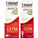 MediNatura T- Relief Extra Tugevus Valu Relief Arnica +12 Taimne valu Relievers 100ct Tablets T- Relief Extra Tugevus Valu Relief 3oz Cream Bundle