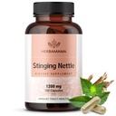 HERBAMAMA nõelkapslid - 1200mg nõelravi juure ekstrakt kuseteede toetamiseks - Vegan, Non-GMO Urtica Dioica Supplement