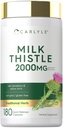 Carlyle Piimaohakas | 180 kapslit | Dandelion & Yellow Dock | Mitte-GMO, Gluteenivaba