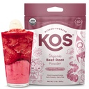 KOS Organic Beet Juur Powder, USDA Certified - Superfood Plant Based Beetroot Koostisosa Stamina Suurendamiseks, Ringluseks - Mitte-GMO, Soja & Gluteenivaba, 50 Serving Kott