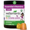 Wellements USDA Organic Kids Multivitamiin Gummies 60 Ct (3+ aastat) | Essential Kids vitamiinid A, B, C, D, E & Zinc | Toetab tervislikku kasvu ja arengut * | Mitte-GMO, gluteeni ja kunstlikke värve