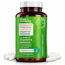 Annus Seedetrakti tasakaalu-Gut Health Supplement-USDA-Kombucha, 7 probiootilised tüved ja prebiootikumid mikrobioomi-seedeensüümide jaoks seedetrakti-puhitus leevendamiseks naistele ja meestele