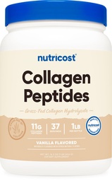 Nutricost Collagen Peptides Powder 1LB (454 G) (Vanilla) - Rohutoit Veiste kollageenhüdrolüsaat