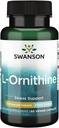 Swanson L- Ornitiin Aminohape 500 milligrammi 60 Veg Kapslit
