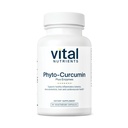 Elutähtsad toitained Phyto-Curcumin Plus ensüümid | kurkumiini toidulisandid fütosoomiekstraktiga | lihas-, luu-, maksa- ja südametervise toetamine * | Gluteen, piimatooted, sojavaba | 60 kapslit