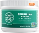 Vimergy Spirulina pulber – kontsentreeritud taimevalk toetab immuunsüsteemi tervist ja südame-veresoonkonna funktsiooni – Vegan, Kosher, Gluteenivaba – 125 g