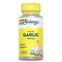 Solaray Organic küüslaugu pillid - 560 mg küüslaugu täiendused südame tervise toetamiseks - USDA orgaaniline küüslaugukapslid - Vegan - 60-päevane raha tagasi garantii - 100 serveerimist, 100 VegCaps