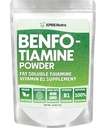 XPRS Nutra Benfotiamiini pulber (tiamiin) - rasvlahustuv õnnelik südametiamiini lisand - täiustatud vitamiin B1 Benfotiamiin kognitiivse võimenduse jaoks - Vegan sõbralik benfotamiini pulber (.25 Ounce)