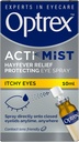 Optrex ActiMist 2-in-1 silma pihustamine sügelevatele Plus vesistele silmadele - 10 ml Optrex