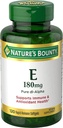 Looduse Bounty Vitamiin E 400 IU Softgels Puhas DL-Alpha 120 Soft Gels (Pakk 2)