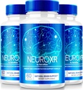 (3 Pack) NeuroXR kapslid, ametlikud Neuro XR-pillid, looduslikult tekkinud koostisosadega Premium valem mälu ja fookuse toetamiseks, Neuro X R ülevaated (180 kapslit)