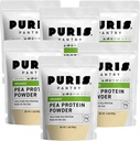 PURIS Orgaaniline hernevalgupulber – USDA Orgaaniline Veganvalk | 27 g Taimevalku Serving | Mitte-GMO Gluteenivaba Sojavaba | Puhas silt | Sile maitse | 2 lb (6 Pack)