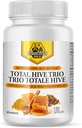 Hollandlase kuldne taru Trio kapslid - 120 Veg Caps umbes 30-60 Servings - Bee Pollen Royal Jelly & Propolis Supplement - Superfoods for Antioksüdant Immune Support - Natural Honey Mix