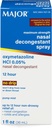 MAJOR Maksimaalne tugevus nina dekongestantne pihustus, oksümetasoliin HCl 0, 05% pumba udu, mitte-uimane ninapihusti, kuni 12-tunnine leevendus nina ummistusest, külmadest ja allergiatest 1 Fl. Oz. (1-Pack)