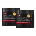 iRestore Advanced Hair Growth Supplement for Women, Hair Vitamiinid kiirem juuste tagasikasv, parim juuste väljalangemine ja hõrenemine - 1 kuu pakkumise iga - 1 arv (pakk 2) - must