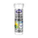 NOW Foods Sport Toitumine, kihisev Effer-Hydrate, elektrolüütide täiendus, taastumine *, sidruni lubi, 10 tabletti
