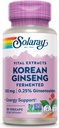 SOLARAY Fermented Korean Ginseng Root Extract | Healthy Stress, Energy & Physical Endurance Support | Vegan, Non-GMO | 30 VegCaps