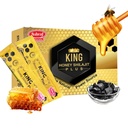 Ashraf Naturals King Honey Shilajit Plus - Premium Honey & Himalayan Shilajit Blend koos taimeekstraktidega, Natural Energy & Vitality Support,15 kotid x 15 g