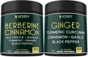 Bundle 7in1 Berberine HCl & 5in1 ingveri lisand - immuunsuse, seedimise ja südame tervise toetamine