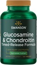 Swanson Ajastatud vabastav glükoosamiin & kondroitiinsulfaat 750/600 Milligrams 120 Tabs