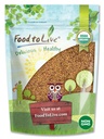 Toit elamiseks - orgaanilised Alfalfa idanemisseemned, 8 Ounces Non-GMO, Kosher, Sproutable, toores