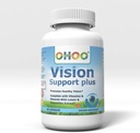 OHOO Vision Support Plus Supplement - Lutein & Zeaxanthin - toetab tervislikku visiooni, valmistatud USA-s 60 kapslit