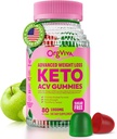 Keto Acv Gummies Advanced Kaalulangus: Õunasiidri äädikakummid koos vitamiinidega, et toetada seedimist, ainevahetust ja immuunsüsteemi tervist - suhkruvaba 80 ct