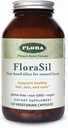 Flora - FloraSil Silica Supplement - Natural Beauty Support - toetab juuste, naha, küünte ja luude tugevust - taimepõhine ränidioksiid horsetail ekstrakt - Vegan - 180 kapslit (180 Servings)