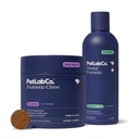 PetLab Co. – Koera hammaste puhastamine ja soolestiku tervise Bundle: koera hammaste valem värskeks hingeõhuks, terved hambad ja igemed ja probiootikumid soolestiku terviseks, hooajalised allergiad, naha ja kõrva pärm