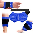 ZNÖCUETÖD Ankle Ice Pack Wrap for Sturing, Gel Wrist Foot Ice Packs for Injuire Reusable, Hot Cold Pack Compression for Pain Relief, Achilleuse Tendonitis, Plantar Fasciitis, Sprained, Kirurgiline taastumine