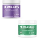 Amla Powder & Green Tea Superfood Supplement, Antioksüdant Support, Made koos Elderberries (90 Servings) ja India karusmarjad (30 Servings), Organic, Vegan