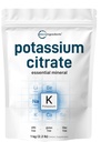 USA päritolu Kaaliumtsitraadi pulber, 1 KG (35 Ounce) | Essential Hydration Electrolyte Supplement | Toetab mineraalide tasakaalu, südant, liigest ja immuunsüsteemi tervist | Vegan Sõbralik