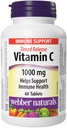 Webber Naturals C-vitamiin Ajastatud Vabastus 1000 mg, 60 tabletti