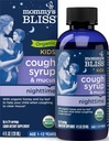 Emme's Bliss Organic Kids Cough Syrup & Mucus Relief for Night Time, Agave & Honey, Ivy Leaf, Tsink, C-vitamiin, +Herbal Nighttime Blend, 4 Fl z