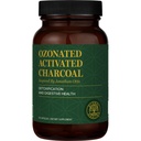 Global Healing Center - Ozonated Activated Charcoal Powder - Advanced Digestive Detox, mis adsorbeerib sisemised soovimatud ühendid - aitab leevendada juhuslikku gaaside ebamugavust - 60 aktiveeritud söe pillid