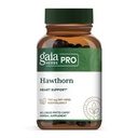 GAIA HERBS PRO Hawthorn - südame-veresoonkonna tervisetoetuslisa * - ringlustoetuslisa * orgaanilise Hawthorni marjaga - 60 vedelat fütokapslit (60 serveerimist)